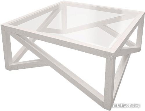 Журнальный столик Millwood Нео Лофт СТ-3 (белый)