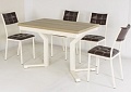 Обеденная группа AMC К6.1321 (слоновая кость/венге/дуб небраска)