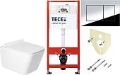 Унитаз подвесной Saniteco KW-9004W + TECE Kit 9400412