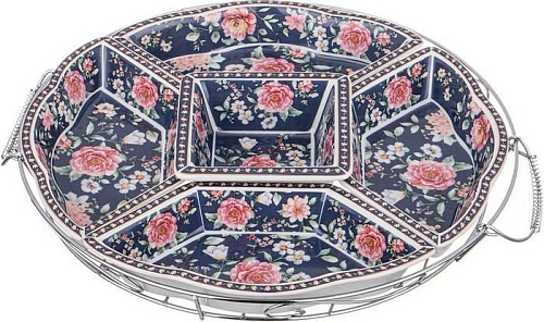 Менажница Lefard Grace 275-1236 (синий)