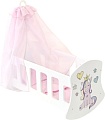 Кроватка для кукол Paremo Мимими Крошка Мили мини PFD120-122M
