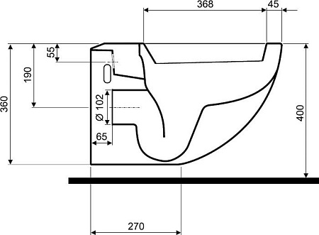 Унитаз Kolo Ego K13102000
