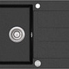 Кухонная мойка Aquasanita Tesa SQT101AW (black metallic 601)
