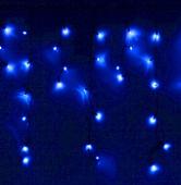 Бахрома Luazon Led-180 (4x0.6 м, синий) [705918]