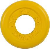 MB Barbell Стандарт 51 мм (1x1.25 кг, желтый)