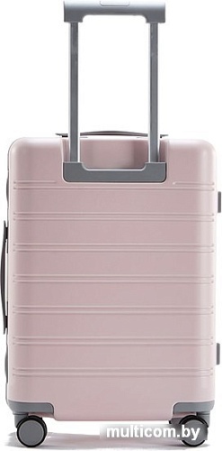 Чемодан-спиннер Ninetygo Manhattan Frame Luggage 20" (светло-розовый)