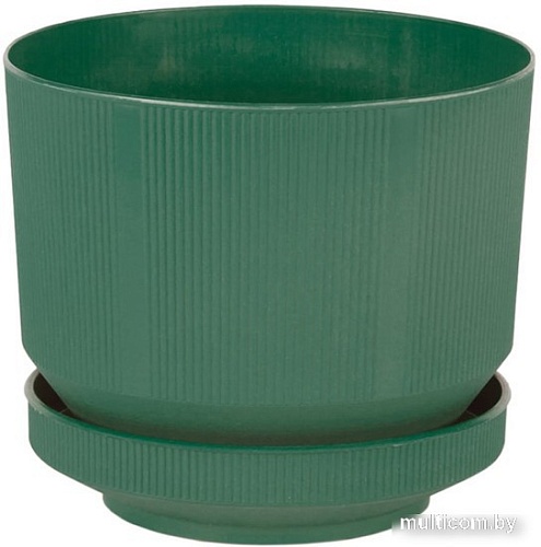 Вазон Serinova Lux №3 20-S28310103-200100 (темно-зеленый)