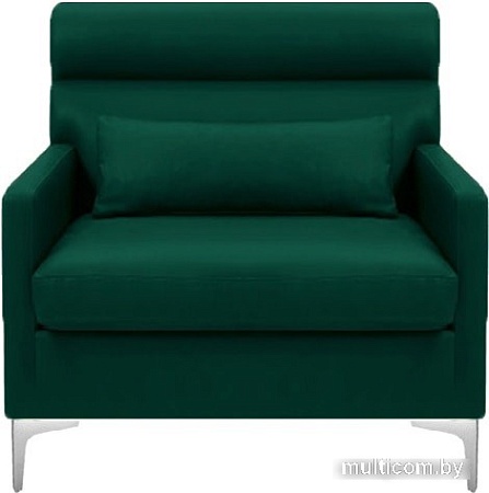 Интерьерное кресло Brioli Отто (экокожа, L15 зеленый)