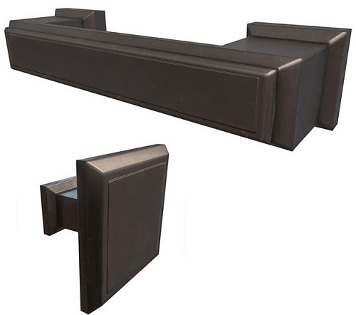 Готовая кухня Интерлиния Мила Деко 1.68x3.0 левая (океан-океан-травертин серый)