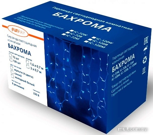 Бахрома Funray Бахрома IC-120W 2593 (белый)