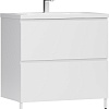 Belux Тумба под умывальник Минск Н 90-02 (1, белый глянцевый)