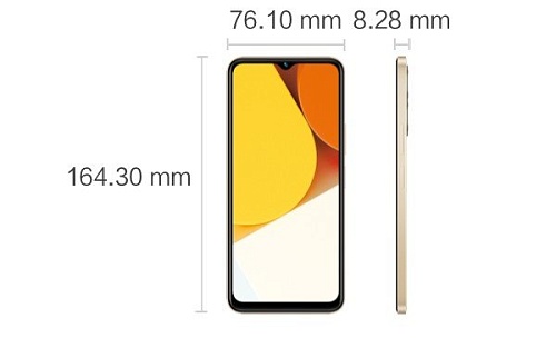 Смартфон Vivo Y35 4GB/128GB (рассветное золото)