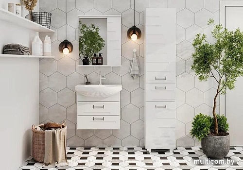 Volna Шкаф с зеркалом Joli 50 правый