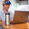 Термокружка Klean Kanteen TKWide Cafe Cap Brushed Stainless 1008312 473 мл