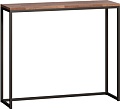 Консольный стол LoftyHome Саутфилд консольный (дуб коричневый/черный)