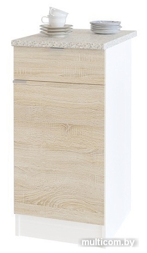 Тумба Сокол ТК-04.1 (белый-дуб сонома)