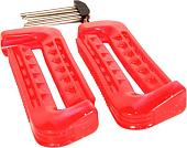 Чехлы для лезвия коньков Big Boy Pro Line BB-COV-2P-RD (красный/блеск)