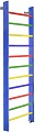 Шведская стенка (лестница) Dinamika ZSO-000092 цветная (массив сосны, боковина 110х35 мм)