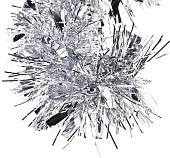 Мишура MonAmi HS-02-S (2м, серебристый)