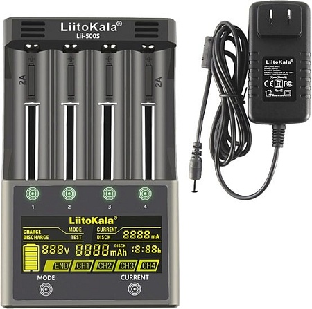 Зарядное LiitoKala Lii-500S