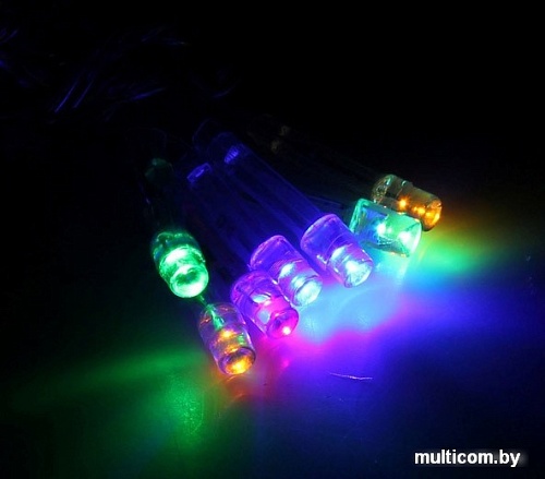 Бахрома Luazon Led-180 (4x0.6 м, мульти) [671668]