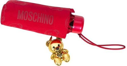 Зонт Moschino 8043-SuperminiС Monobear Red