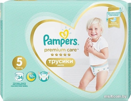 Трусики-подгузники Pampers Premium Care Pants 5 (34 шт)