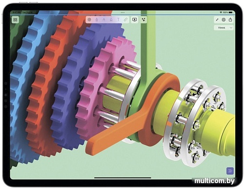 Планшет Apple iPad Pro 11" 2022 256GB (серебристый)