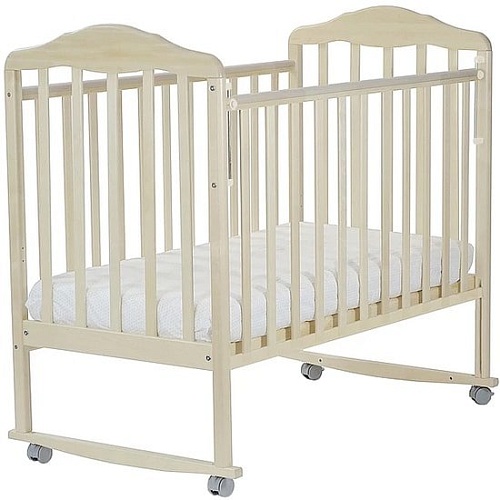 Классическая детская кроватка СКВ-Компани Берёзка New 120115-5 (береза снежная)