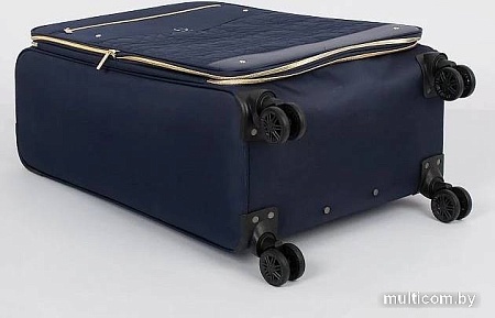 Чемодан-спиннер Grott 338-1731/3-28 (темно-синий)