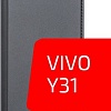 Чехол для телефона VOLARE ROSSO Book case series для Vivo Y31 (черный)