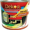 Эмаль Dekor для крыш (коричневый, 1.9 кг)