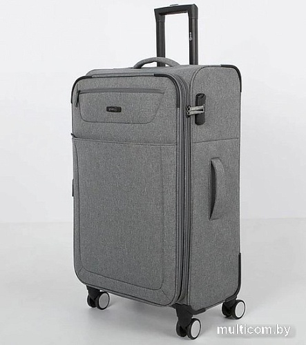 Чемодан-спиннер Grott 338-1001/3-28 (серый)