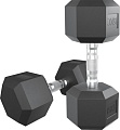 Набор гантелей Unixfit DBHEX15 15 кг