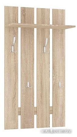 Вешалка для одежды Кортекс-мебель Лара ВП2 (дуб сонома)