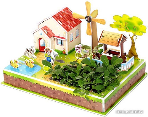 Набор для опытов Darvish 3D Мельничный садик DV-T-2178-1