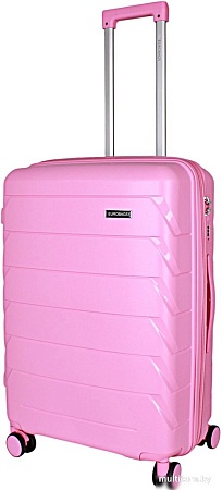 Чемодан-спиннер Eurobags PP-N86 M (розовый)