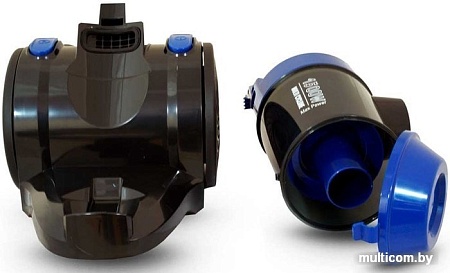 Пылесос Ginzzu VS427 (черный/синий)