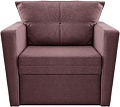 Кресло-кровать Brioli Пино К (рогожка, J10 сиреневый)
