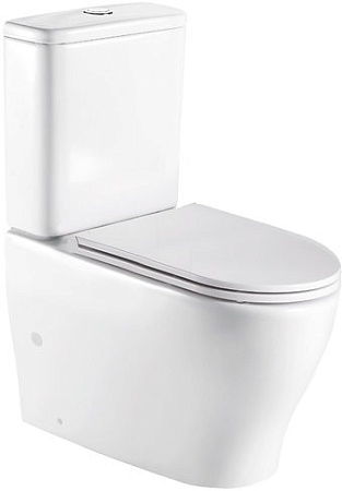 Унитаз WeltWasser Angerbach 001 GL-WT (белый глянец)