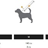 Поводок United Pets Complete Me 2 (L, оранжевый/голубой)