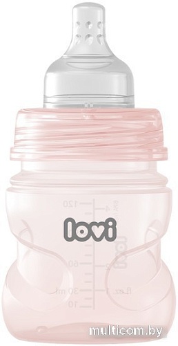 Бутылочка для кормления Lovi Trends 21/565_pin (120 мл)