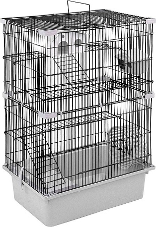 Клетка ЕСО Рикки 43112св-сер-черн