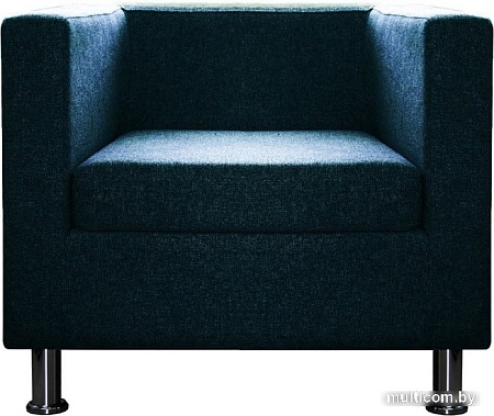 Интерьерное кресло Brioli Билли (рогожка, J17 темно-синий)