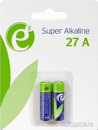 Батарейки EnerGenie Super Alkaline 27A 2 шт. EG-BA-27A-01