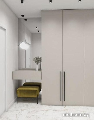 Банкетка Hype Mebel Баг (белый/черный)