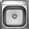 Кухонная мойка Ukinox Классика CLM410.440 --GT6K 0C- (с сифоном)