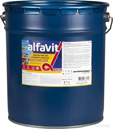 Alfavit ПФ-115 20 кг (коричневый)