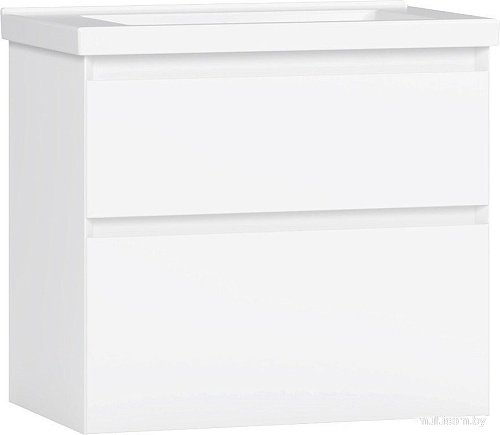 Belux Тумба под умывальник Киото НП 70-02 (1, белый глянцевый)