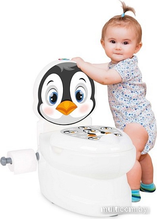 Детский горшок Pilsan Пингвин 07565